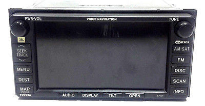 06 07 08 09 TOYOTA SOLARA CAMRY JBL NAVIGATION  RADIO CD PLAYER OEM