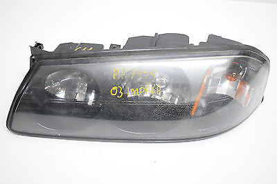 00 01 02 03 04 CHEVY IMPALA LEFT DRIVER HEADLIGHT HEAD LIGHT OEM