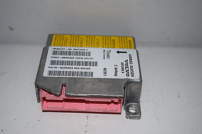 00 VOLVO S40 V40 AIRBAG CONTROL MODULE 30613499