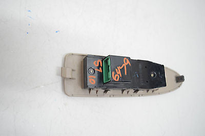 00 01 02 LINCOLN LS LEFT DRIVER MASTER WINDOW SWITCH OEM TAN