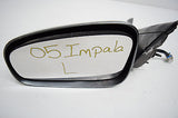 01 02 03 04 05 CHEVY IMPALA LEFT DRIVER SIDE VIEW MIRROR GREY GRAY