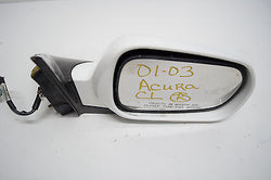 01 02 03 ACURA CL RIGHT PASSENGER SIDE MIRROR WHITE OEM