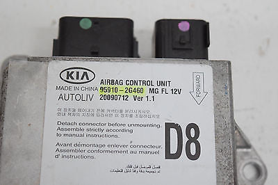09 10 KIA OPTIMA AIRBAG CONTROL MODULE 959102G460