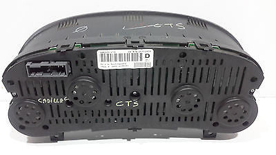 04 05 CADILLAC CTS SPEEDOMETER INSTRUMENT CLUSTER 25772409