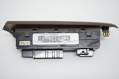 02 03 04 05 CHEVY TRAILBLAZER DRIVER MASTER WINDOW SWITCH TAN OEM