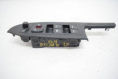 03 04 05 06 07 HONDA ACCORD LEFT DRIVER MASTER WINDOW SWITCH