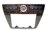 06 07 08 09 MERCURY MILAN FUSION RADIO DASH BEZEL CLOCK WOODGRAIN