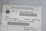 01 02 03 04 05 06 CHRYSLER JEEP DODGE NAVIGATION CD PLAYER RADIO OEM