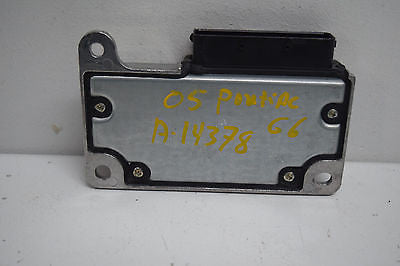 05 06 07 PONTIAC G6 AIRBAG CONTROL MODULE 10365664