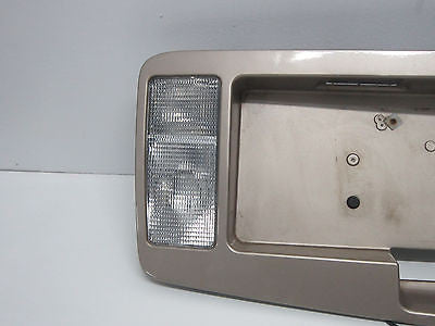 04 05 06 07 08 09 CADILLAC SRX TRUNK PANEL LICENSE PLATE HOLDER TAN