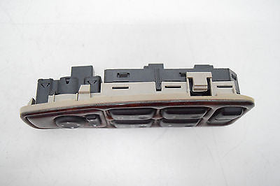 03 04 05 LINCOLN LS LEFT DRIVER MASTER WINDOW SWITCH WOODGRAIN