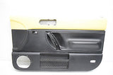 99 01 02 03 04 05 06 07 08 09 10 VW BEETLE CONVERTIBLE YELLOW BLACK DOOR PANEL