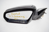 07 08 09 10 CHRYSLER SEBRING LEFT DRIVER HEATED MIRROR GREY GRAY BLACK TRIM