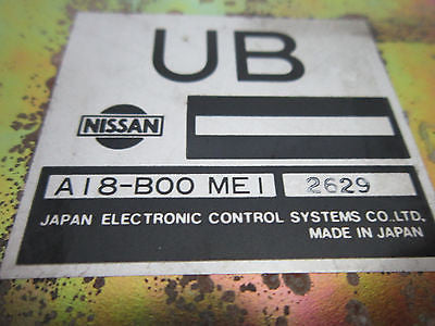 93 NISSAN 300ZX ECU ECM ENGINE COMPUTER A18B00ME1