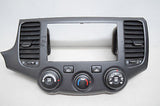 06 07 08 KIA OPTIMA CLIMATE CONTROL RADIO DASH BEZEL COVER OEM GREY GRAY