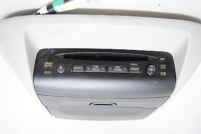 04 05 06 TOYOTA SIENNA OVERHEAD DVD PLAYER DISPLAY SCREEN  OEM