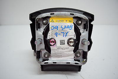 07 08 09 SAAB 97 9.7 9-7 DRIVER AIRBAG WITH EMBLEM