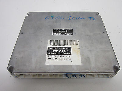 05 06 SCION TC ENGINE COMPUTER ECU 8966121460