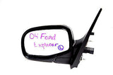 01 02 03 04 05 FORD EXPOLORER DRIVER SIDE RIGHT MIRROR BLACK