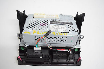 04 05 06 TOYOTA PRIUS NON  NAVIGATION  DISPLAY SCREEN