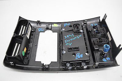04 05 06 DURANGO DIGITAL CLIMATE CONTROL  DASH RADIO BEZEL  OEM