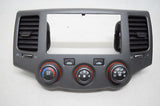 09 10 KIA OPTIMA CLIMATE CONTROL RADIO DASH BEZEL COVER VENTS