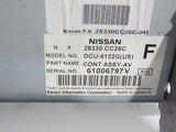 07 08 09 NISSAN QUEST MURANO TITTAN NAVIGATION DISPLAY AND MODULE