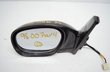 96 97 98 99 00 TOYOTA RAV4 RAV-4 LEFT DRIVER SIDE VIEW MIRROR BLACK