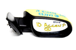 10 11 HYUNDAI ACCENT RIGHT PASSENGER SIDE VIEW MIRROR YELLOW