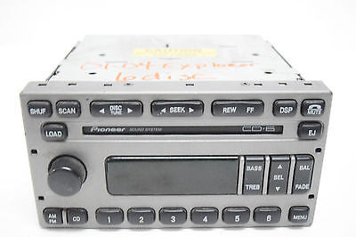 03 04 05 FORD EXPEDITION  EXPLORER  PIONEER RADIO 6 DISC CD PLAYER PARTS ONLY