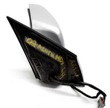 01 02 03 04 05 06 ACURA MDX LEFT DRIVER SIDE VIEW MIRROR SILVER/BLACK TRIM