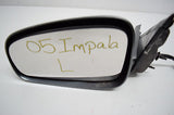 01 02 03 04 05 CHEVY IMPALA LEFT DRIVER SIDE VIEW MIRROR GREY GRAY