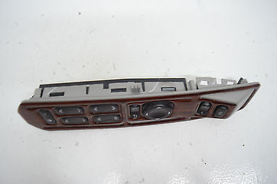 03 04 05 06 07 CADILLAC CTS LEFT DRIVER MASTER WINDOW SWITCH WOODGRAIN