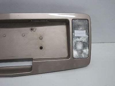 04 05 06 07 08 09 CADILLAC SRX TRUNK PANEL LICENSE PLATE HOLDER TAN