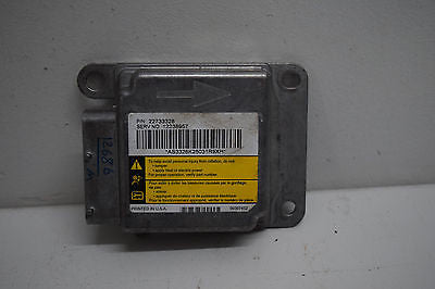 05 06 CHEVY EQUINOX AIRBAG CONTROL MODULE 22733328