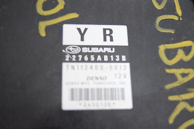 10 11 SUBARU LEGACY ECU ECM ENGINE COMPUTER TN112400-5012
