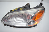 01 02 03 HONDA CIVIC LEFT DRIVER HEAD LIGHT OEM