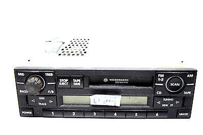 98 99 00 01 VW PASSAT JETTA GOLF RADIO CASSETTE PLAYER OEM