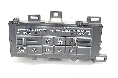87 88 89 90 91 92 CADILLAC ALLANTE LIGHTING CONTROL CENTER OEM