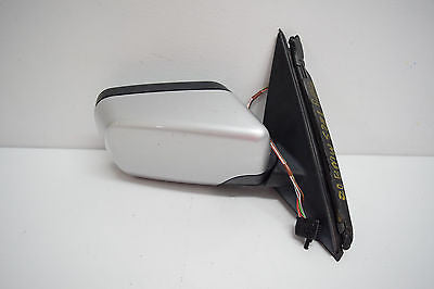 98 99 00 BMW 528I RIGHT PASSENGER SIDE MIRROR SILVER BLACK TRIM