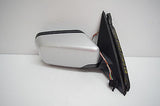 98 99 00 BMW 528I RIGHT PASSENGER SIDE MIRROR SILVER BLACK TRIM