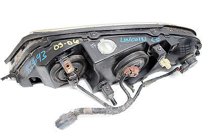 03 04 05 06 LINCOLN LS RIGHT PASSENGER HEAD LIGHT