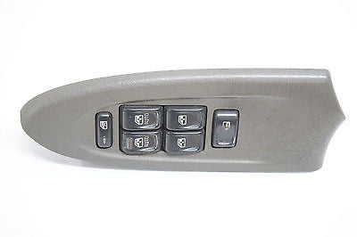 02 03 04 05 CHEVY TRAILBLAZER DRIVER MASTER WINDOW SWITCH GREY GRAY
