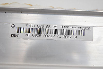 98 99 00 01 MERCEDES ML320 ML430 PASSENGER AIRBAG OEM