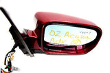 01 02 03 04 05 06 ACURA MDX RIGHT PASSENGER SIDE VIEW MIRROR MAROON