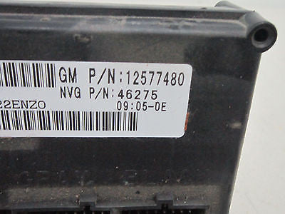 02 03 04 05 ENVOY TRAILBLAZER TRANSFER CASE COMPUTER 12577480