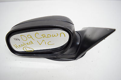 04 05 06 07 08 09 10 FORD CROWN VICTORIA VIC LEFT DRIVER HEATED MIRROR