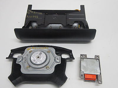 03 04 LANDROVER DISCOVERY AIRBAG SET WITH MODULE