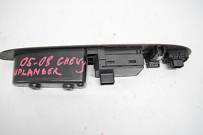 05 06 07 CHEVY UPLANDER LEFT DRIVER MASTER WINDOW SWITCH