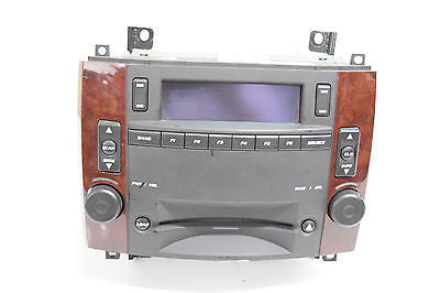 03 04 05 06 07 CADILLAC CTS SRX RADIO CD PLAYER RADIO CD PLAYER WOODGRAIN TRIM